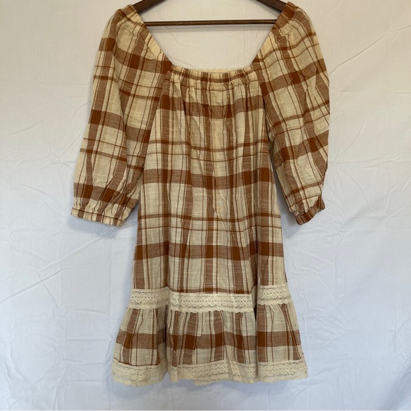 Pink Lily misses plaid dress size small - Picture 4 of 4